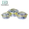 JN212 3Pcs Hot Pot Set Silver 4c - Home Solutions