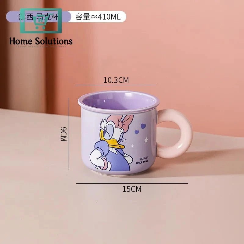 DISNEY Mickey & Friends Porcelain Mug - 410ml 6 DISNEY Mickey & Friends Porcelain Mug - 410ml - Image 4