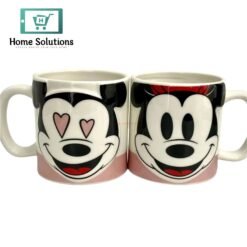 DISNEY Mickey & Friends Ceramic Embossed Mug (Set of 2)