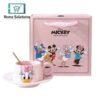 DISNEY Mickey & Friends Cup and Saucer Set - Diasy Duck