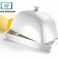 Symphony Alfresco Ceramic Butter Dish with Lid – Elegant Tabletop Storage