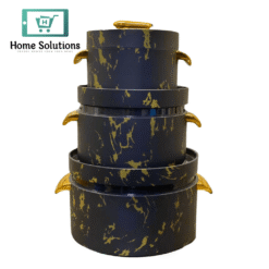 Luxury 3 Pcs Hotpot Set | Black Marble