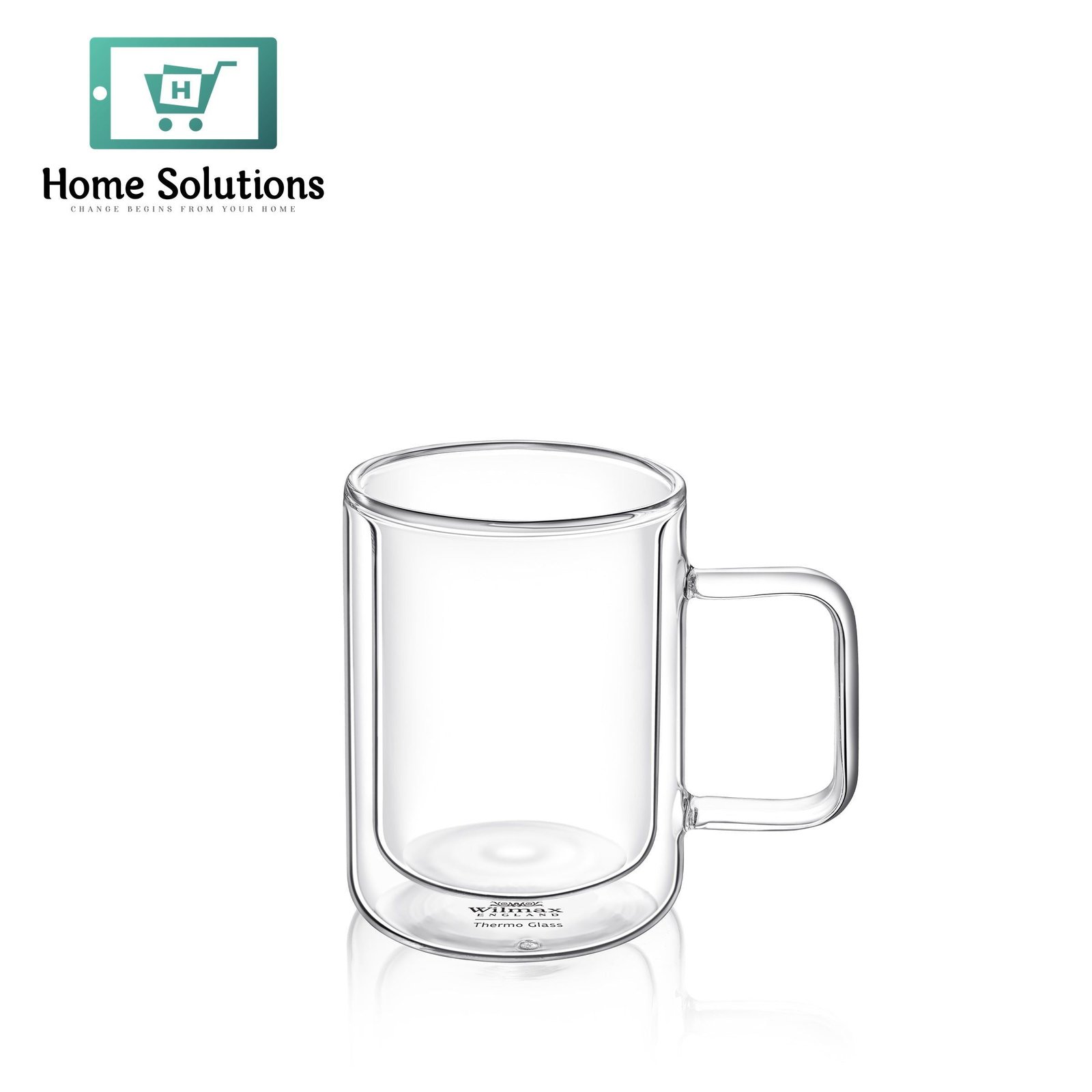 Wilmax Double Wall Glass Cup – 250 ml to 300 ml (Single Piece) 4 Wilmax Double Wall Glass Cup – 250 ml to 300 ml (Single Piece) - Image 2