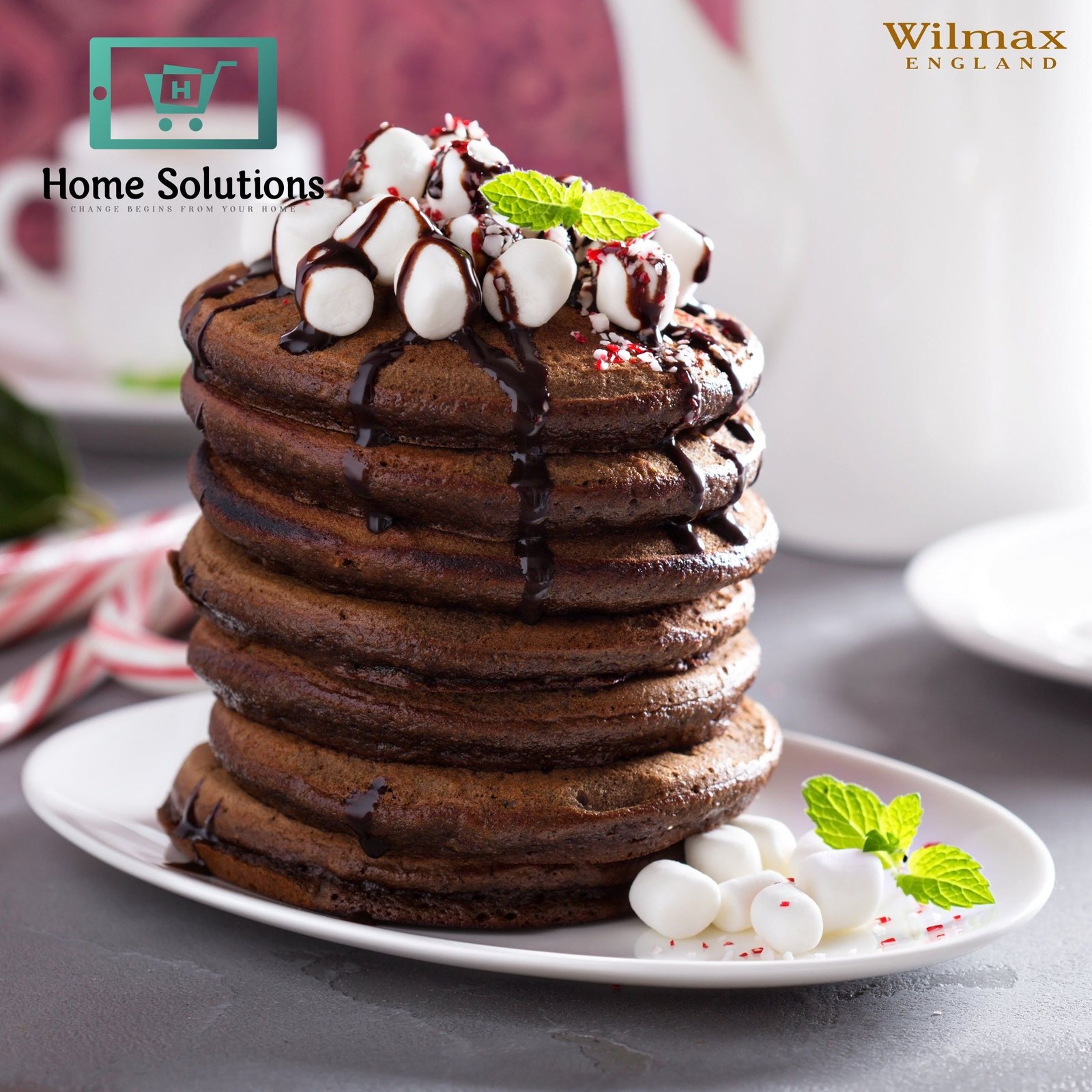 Wilmax England Fine Porcelain Oval Platter 8" | 20 cm Serving Plate - Image 2