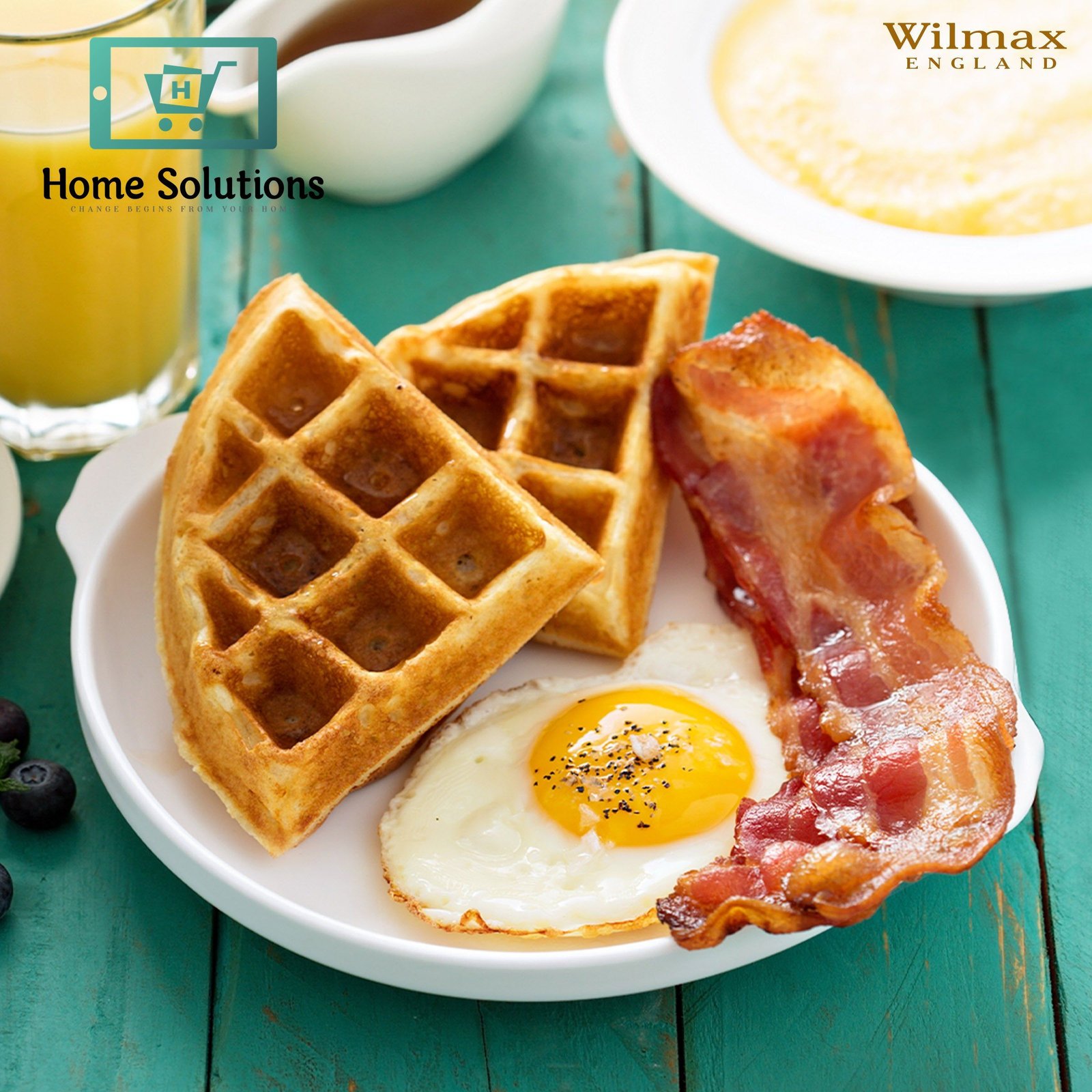 Wilmax England Fine Porcelain Baking Dish 23 cm – Elegant Oven-to-Table Bakeware - Image 2