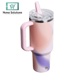 Alternative view of Quencher Flip Straw Tumbler 40oz – Rose Petal Motion