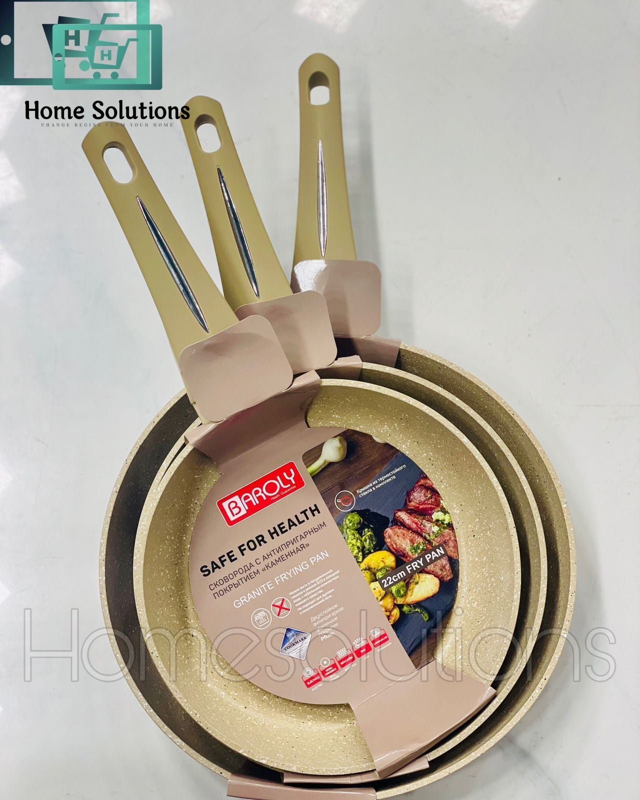 FAWN Granite Frypan with Induction Bottom 3 FAWN Granite Frypan with Induction Bottom