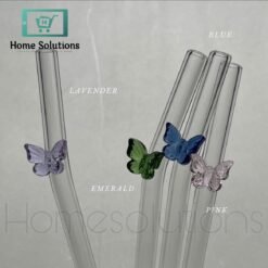 Butterfly Glass Straw - Set of 6 9 WhatsAppImage2025 01 22at9.43.51PM 1 - Home Solutions