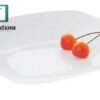Wilmax England Fine Porcelain Deep Plate – 8.75 x 8.75 Inch 1 Wilmax Fine Porcelain Deep Plate 1 1 - Home Solutions