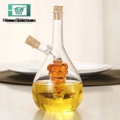 Borosilicate Glass Double Wall Oil Vinegar Bottles.