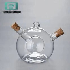 Borosilicate Glass Double Wall Oil Vinegar Bottles.