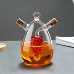 Borosilicate Glass Double Wall Oil Vinegar Bottles.