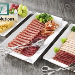 Alternative view of Wilmax England Fine Porcelain 9.5 x 5 Inch Rectangular Serving Platter