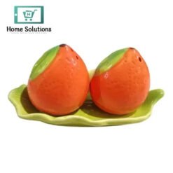 ceramic salt and pepper shakers 2 pcs set water melon orange design 0 in Pakistan - Home Solutions