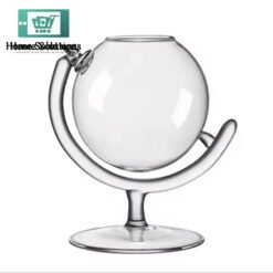 Creative Earth Globe Shape Cocktail Glass 330ml With Sleek Glass Straw 11 Creative Earth Globe Shape Cocktail Glass 330ml With Sleek Glass Straw TABLEWARE