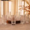 Crystal Cut Highball Glasses For Drink Serving 1 Crystal Cut Highball Glasses For Drink Serving TABLEWARE