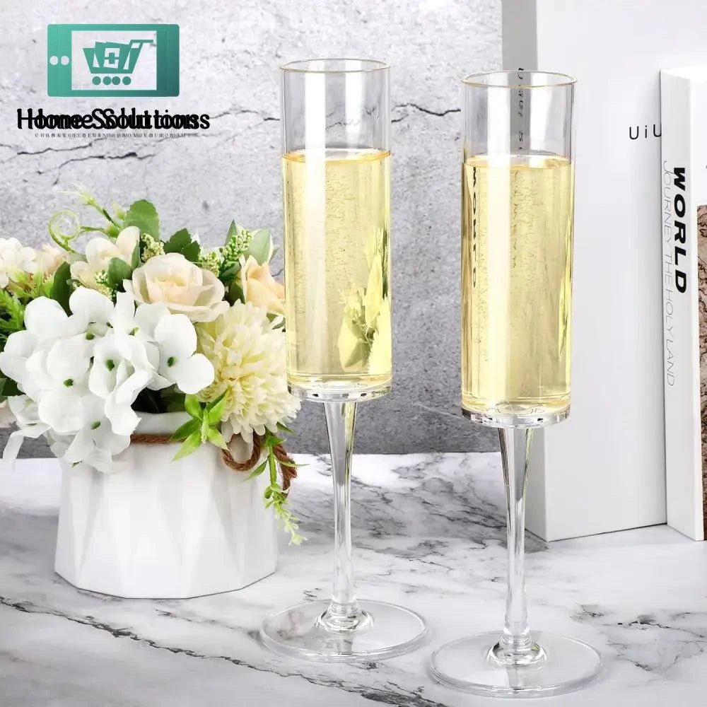 Cylindrical Fluted Wine Glass Set of 6 6 Cylindrical Fluted Wine Glass KITCHENWARE
