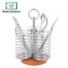 BINCA 3-Cylinder Rotating Spoon & Cutlery Holder – Premium Quality Organizer