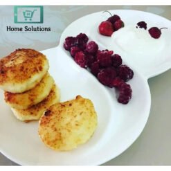 Alternative view of Wilmax England Fine Porcelain Divided Serving Dish 12.5" | 31.5 cm Multi-Section Platter