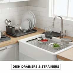 Dish Drainers and Strainers