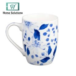 Floral Printed Ceramic Mug – 450 ml Elegant Tea & Coffee Cup