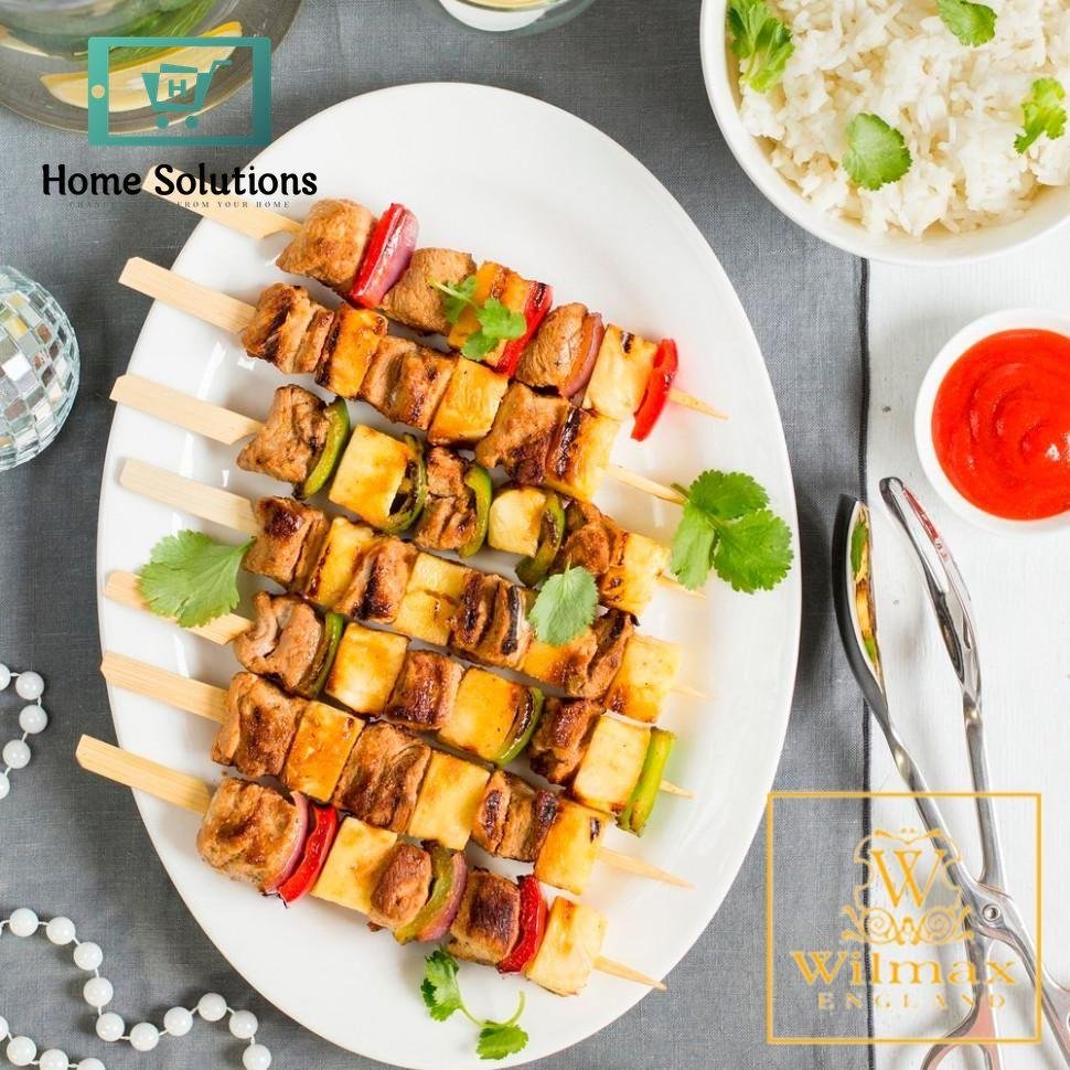 Wilmax England Fine Porcelain Oval Platter 12" | 30.5 cm Serving Plate 3 Wilmax England Fine Porcelain Oval Platter 12" | 30.5 cm Serving Plate