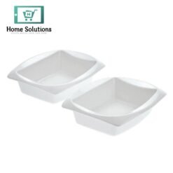 Alternative view of Symphony 2-Piece Rectangular Baking Dish Set – Oven-to-Table Serveware