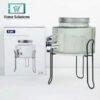 High Quality 2.5L Glass Drink Dispenser Container