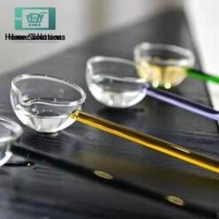 Long Handle Heat Resistant Tadka Spoon Cooking Sauce Gravy Spoon Soup Ladle Spoon for Kitchen Buffet Hot Pot KITCHENWARE