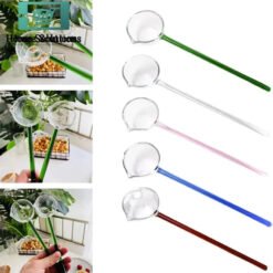 Long Handle Heat Resistant Tadka Spoon Cooking Sauce Gravy Spoon Soup Ladle Spoon for Kitchen Buffet Hot Pot KITCHENWARE