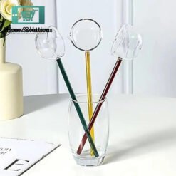 Long Handle Heat Resistant Tadka Spoon Cooking Sauce Gravy Spoon Soup Ladle Spoon for Kitchen Buffet Hot Pot KITCHENWARE