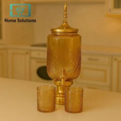 3-Litre Drink Server Set with 6 Glasses – 7 PCS Beverage Dispenser