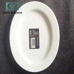Wilmax England Fine Porcelain Oval Platter 8" | 20 cm Elegant Serving Platter 7 oval ceramic plate 500x500 1 - Home Solutions