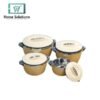 Thailand Insulated Hot Pot Set – 4 Pcs Food Warmer Collection