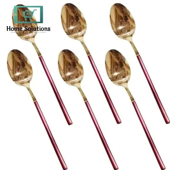 6-Piece Table Spoon Set – Elegant Cutlery Collection 3 6-Piece Table Spoon Set – Elegant Cutlery Collection - Image 2