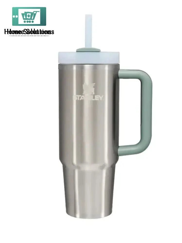 The Quencher H2.0 FlowState™ Tumbler | 40 OZ | Silver 4 Stanley Quencher 40oz Stainless Steel TUMBLERS