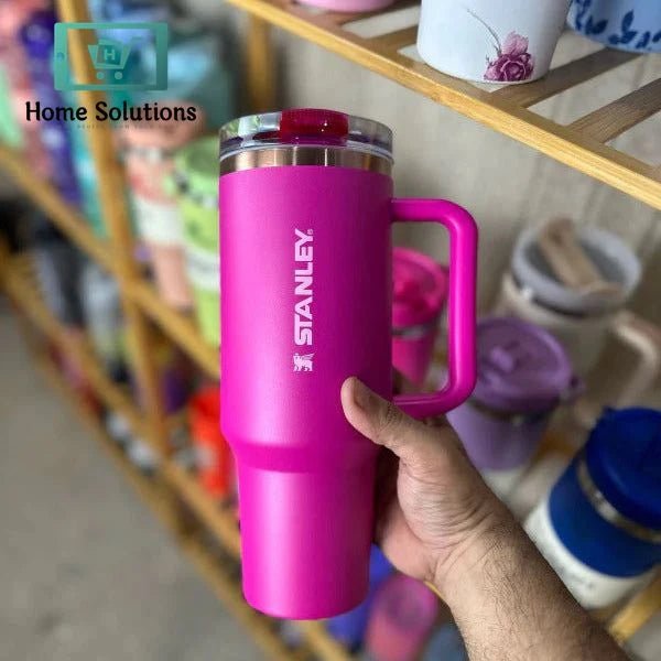 Quencher Flip Straw Tumbler 40 oz – Vivid Violet 4 Quencher Flip Straw Tumbler 40 oz – Vivid Violet - Image 2