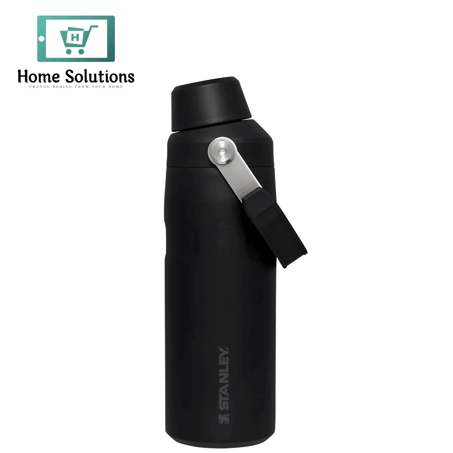 IceFlow™ Bottle with Fast Flow Lid | 16 OZ | Black 3 IceFlow™ Bottle with Fast Flow Lid | 16 OZ | Black