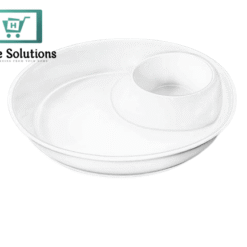 Wilmax England Fine Porcelain 10 Inch Round Serving Platter