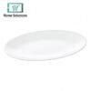 Wilmax England Fine Porcelain Oval Platter 10" | 25.5 cm Serving Plate 2 wilmax blyudo ovalnoe 255sm - Home Solutions