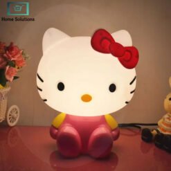 Adorable Hello Kitty LED Night Light Rechargeable Soft Silicone Lamp V2