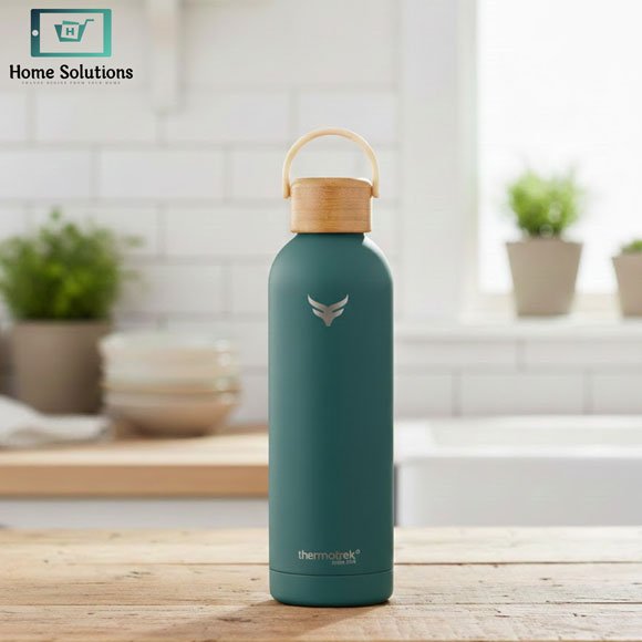 ThermoTrack Water Bottle Original Stainless Steel 500ml & 700ml - Sea Green 3 ThermoTrack Original Stainless Steel Water Bottle