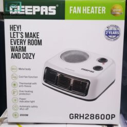 Geepas Fan Heater with Safety Shut-Off