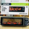 Geepas Wall Mounted 3D Flame Touch Display Blower Heater