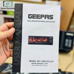 Geepas Wall Mounted 3D Flame Touch Display Blower Heater 11 Geepas Wall Mounted 3D Flame Touch Display Blower Heater 5 - Home Solutions