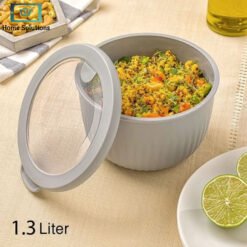 Limon Food Container Round with Vented Lid Set of 3 5 - Home Solutions