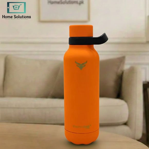 ThermoTrek Water Bottle750ml Stainless Steel Insulated Bottle - Orange 3 ThermoTrek Sigma Series 750ml Stainless Steel Insulated water Bottle