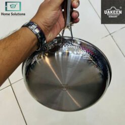 Uakeen Germany Honeycomb Hammered Frypan 2 1 - Home Solutions