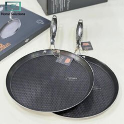 Alternative view of Uakeen Germany Honeycomb Hammered Tawa - Pizza Pan