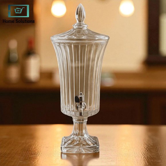 Royal Crystal Glass Beverage Dispenser – 4.2L 3 Royal crystal glass beverage dispenser 4.2L